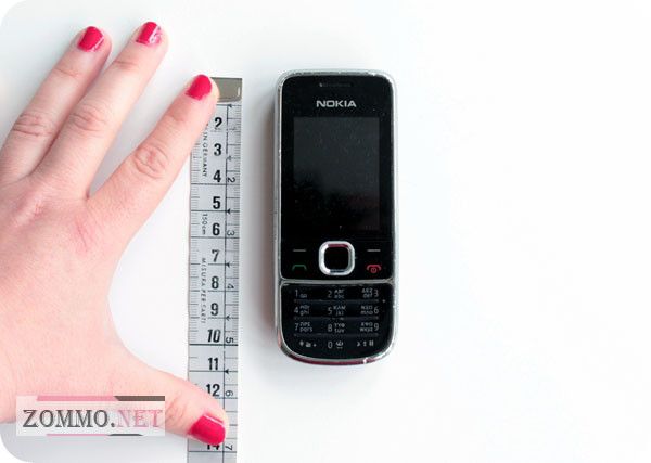 Измеряем мобильный телефон