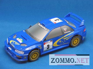 Subaru Impreza-WRC-2000 из бумаги
