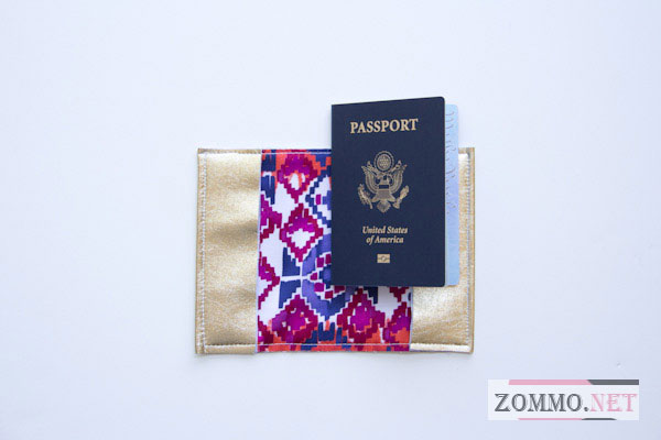 Красивый паспорт с подкладкой(мастер класс)