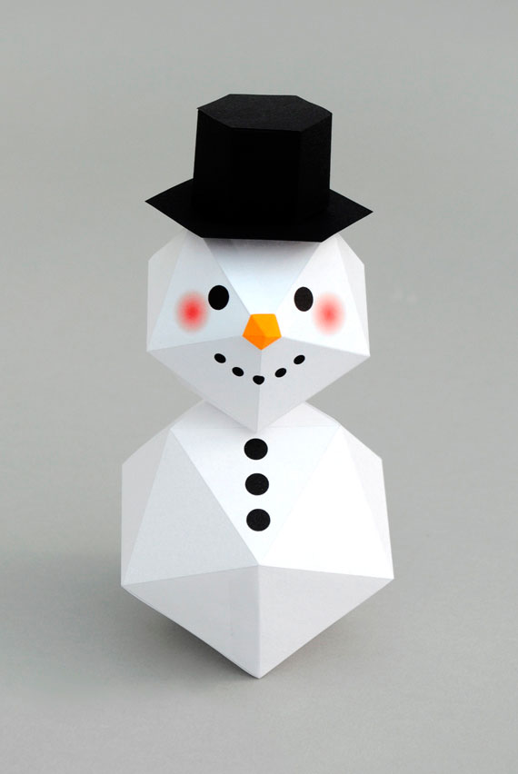 Аппликация снеговик: поделка для детского садика