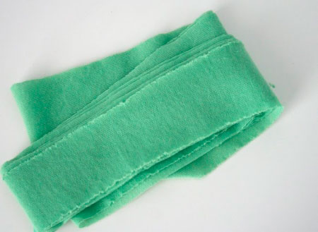 Полоска ткани джерси для подушки