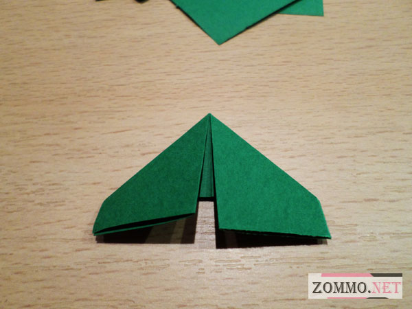 Треугольник из бумаги