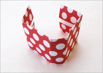 Блокнот оригами-согните бумагу в виде переплета