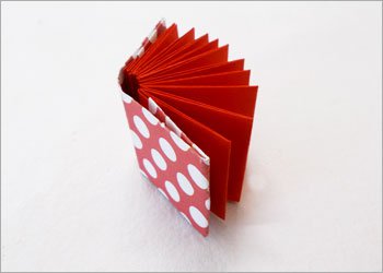 Блокнот оригами-склейте в книжку
