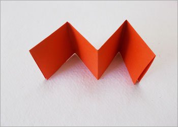 Блокнот оригами-сложите бумагу гармошкой