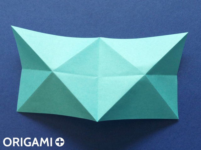 Оригами рибка-переверните бумагу