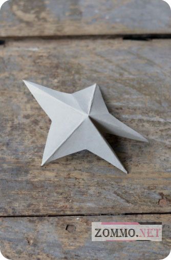Оригами звездочка