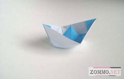 Бумажный кораблик (оригами - мастер класс и видео)