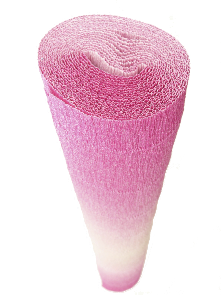 Колокольчики из бумаги-розовая креповая бумага
