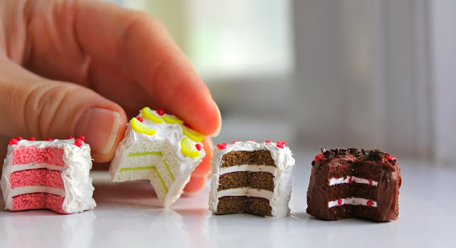 Тортики из полимерной глины-виды тортиков