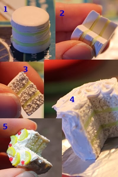 Тортики из полимерной глины-сделайте тортик
