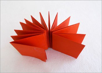 Блокнот оригами-склейте страницы