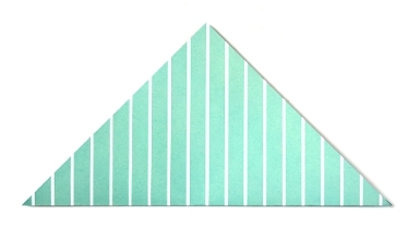 Конверт оригами-сложите по диагонали