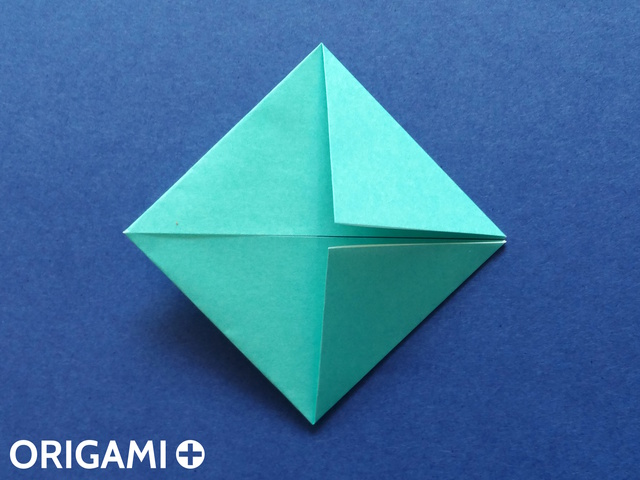 Оригами рибка-загните углы
