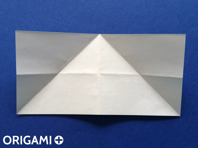 Оригами рибка-разверните углы
