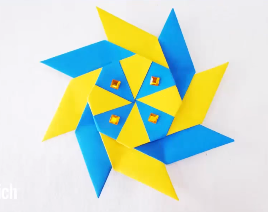 Оригами звезда ниндзя из бумаги своими руками