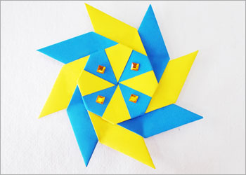 Оригами звезда ниндзя своими руками