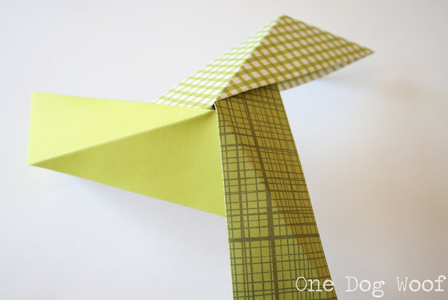 Шар оригами-добавьте третий модуль
