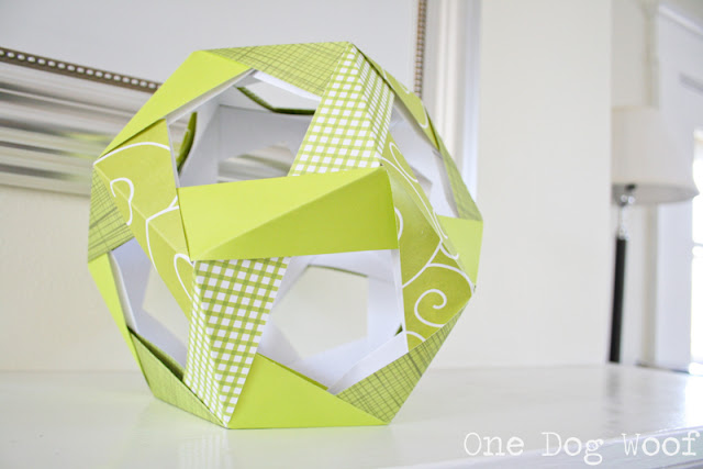 Шар оригами из модулей своими руками