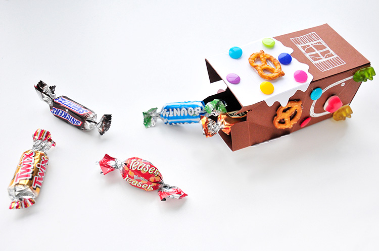 Коробочка для сладостей-положите конфеты