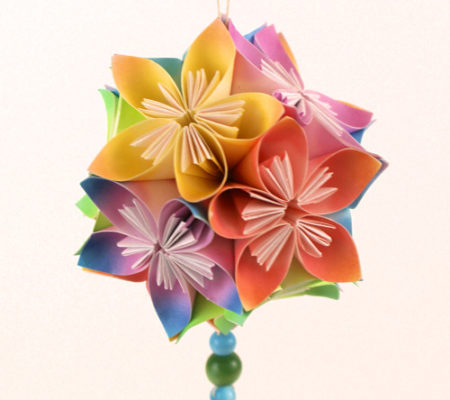 Оригами-цветок. Лучшие схемы